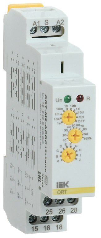 

Реле времени IEK ORT-M2-ACDC12-240V