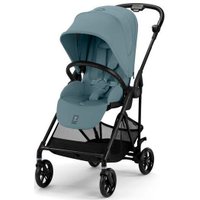Коляска прогулочная «книга» Cybex Melio Carbon (stormy blue)