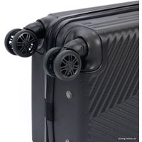 Чемодан-спиннер Torber T1919S 55 см (черный)