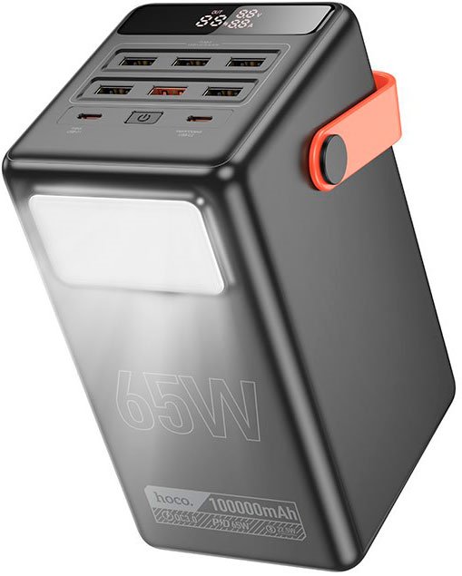 

Внешний аккумулятор Hoco DB03 MAX 100000mAh (черный)