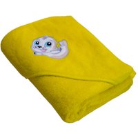 Полотенце с капюшоном Goodness Махровое 100x100 (желтый)