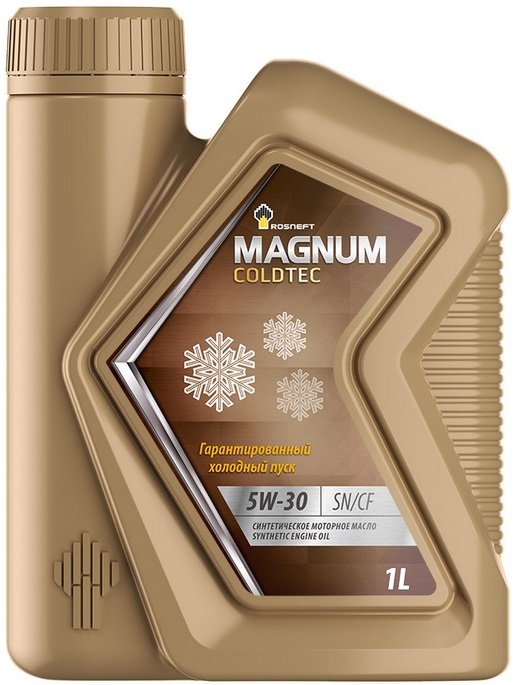 

Моторное масло Роснефть Magnum Coldtec 5W-30 1л