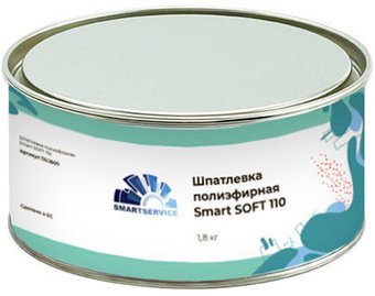 Шпатлевка SmartService Шпатлевка полиэфирная Soft 110 1.8кг