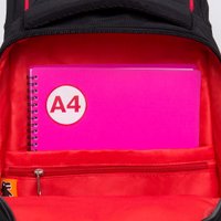 Городской рюкзак Grizzly RU-438-1 (черный/красный)