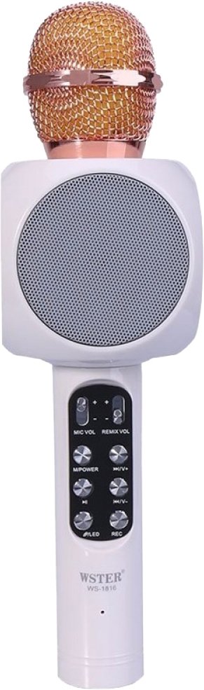

Bluetooth-микрофон Wster WS-1816 (белый)