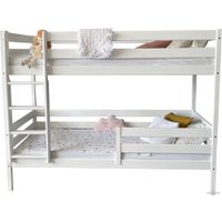 Двухъярусная кровать Dyatel Марта 80x180 с настилом HF-BS-048-WH (белый)