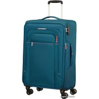 Чемодан-спиннер American Tourister Crosstrack Navy/Orange 67 см