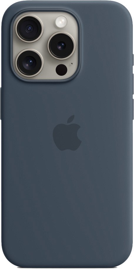 

Чехол для телефона Apple MagSafe Silicone Case для iPhone 15 Pro (синий шторм)