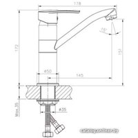 Смеситель Esko Leon LN 15