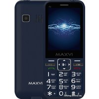 Кнопочный телефон Maxvi P3 (синий)