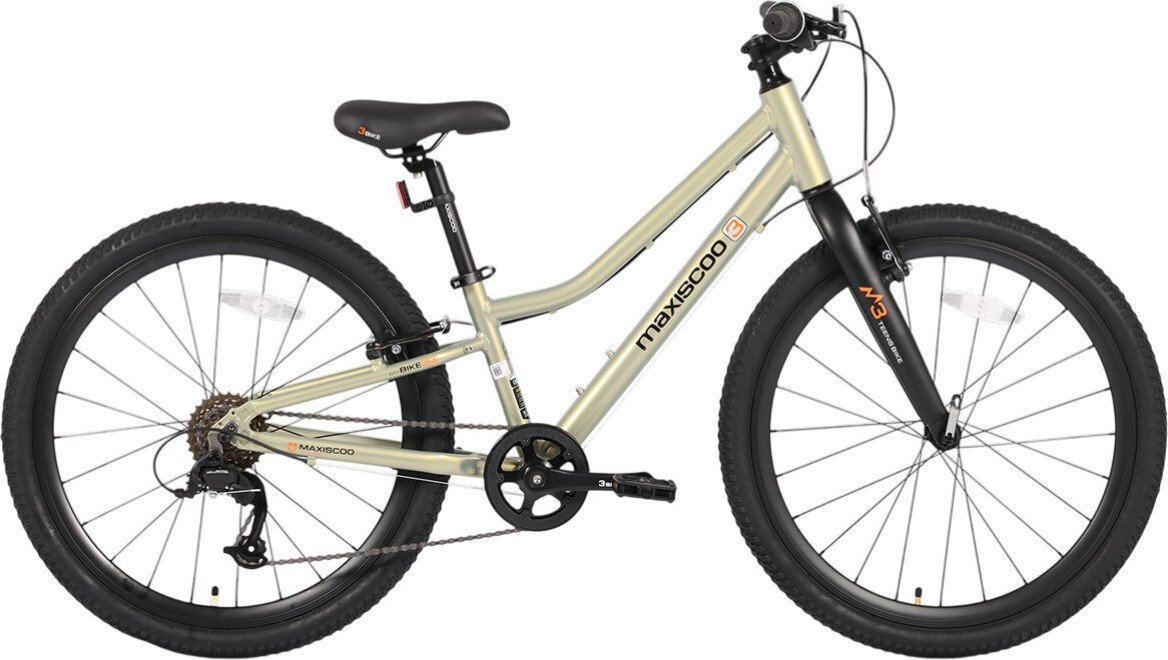 Велосипед Maxiscoo 3bike 24 L 2026 MSC-M3-2423 (зеленый, разобранный)