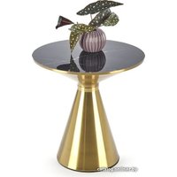 Журнальный столик Halmar Tribeca (черный мрамор/золотой)