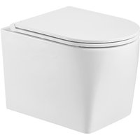 Унитаз подвесной WeltWasser Marberg 410 + Nesenbach 004 GL-WT + Mar 410 SE-CR