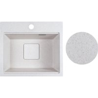 Кухонная мойка Marblan Comfort 48 (бежевый, с сифоном)