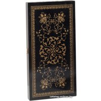 Нарды Объедовская фабрика Игрушки Вьюн 028-11 (черный/золото)