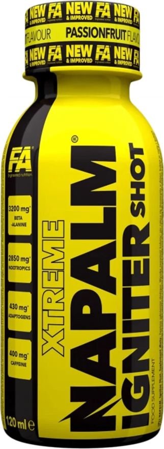 

Предтренировочный комплекс FA Engineered Fa Xtreme Napalm Shot (120 мл, экзотик)