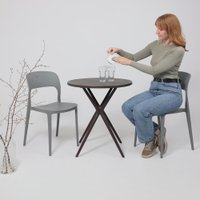 Стул AksHome Olaf (серый) в Бресте