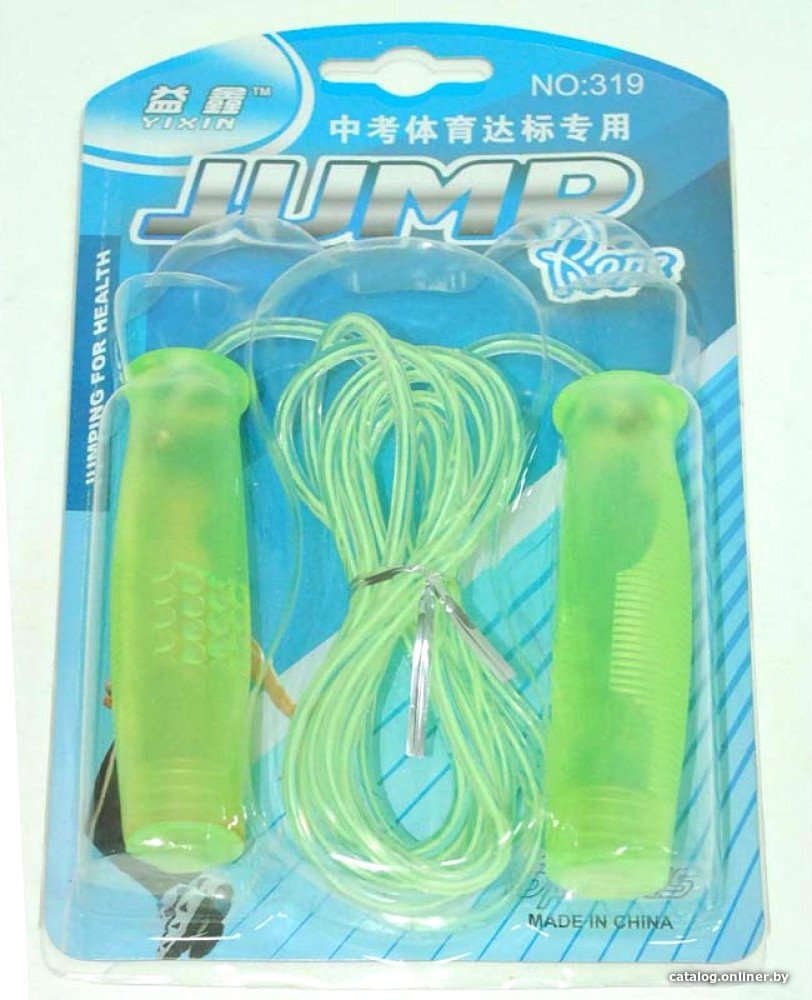 Скакалка ZEZ Sport DV0727 (зеленый)