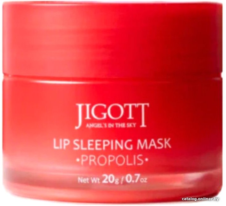 Jigott Маска для губ Lip Sleeping Mask Ночная с прополисом (20 г)