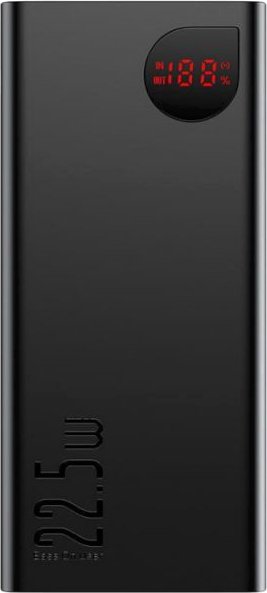 

Внешний аккумулятор Baseus Adaman Digital Display Fast Charge Power Bank 22.5W 40000mAh