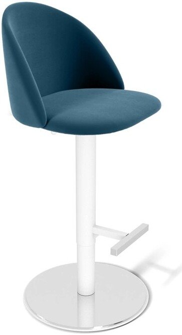 

Стул Sheffilton SHT-ST35/S128 (тихий океан/хром/белый муар)