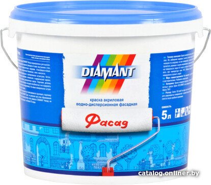 Краска Diamant Фасад 10 л (белый)