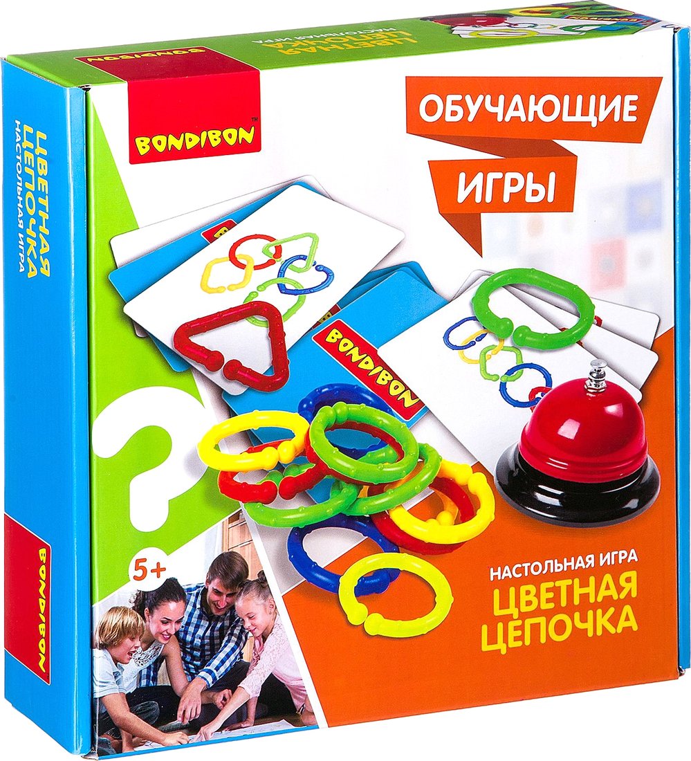 

Настольная игра Bondibon Цветная цепочка