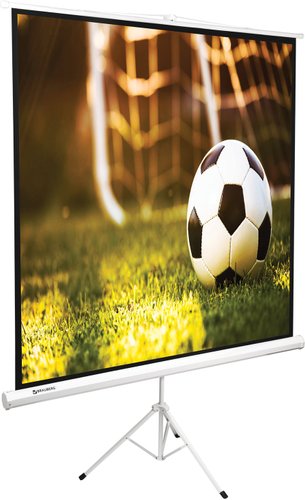 Проекционный экран BRAUBERG Tripod 1:1 (150x150) 236729