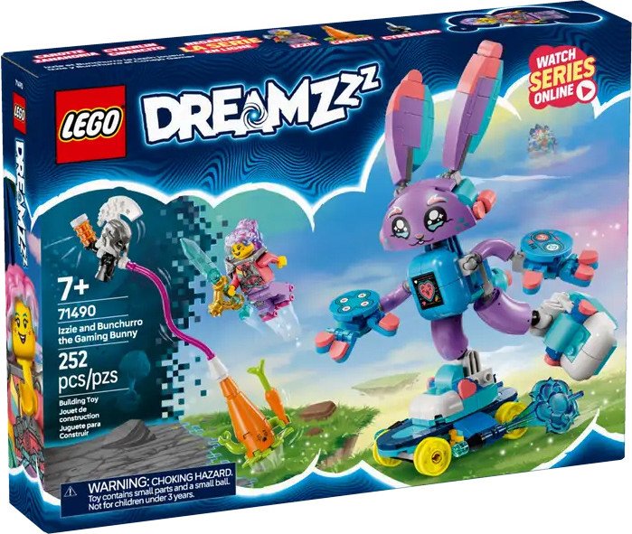 

Конструктор LEGO DREAMZzz Иззи и игровой кролик Банчурро 71490