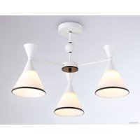 Люстра средней высоты Ambrella light Traditional TR3164/3 WH/BK