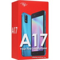 Телефон Itel A17 (синий)