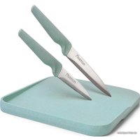 Набор ножей Fissman 2599 (3 шт, с разделочной доской)