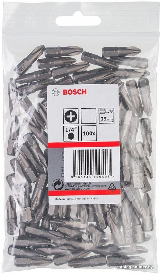 

Набор бит Bosch 2608521221 (100 предметов)