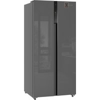 Холодильник side by side Weissgauff WSBS 500 Inverter NoFrost Bru Steel Glass