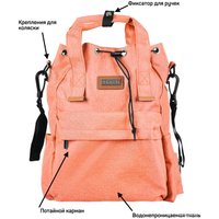 Рюкзак для мамы Farfello F7 (оранжевый)