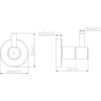 Держатель для полотенца Lauter 21TS2019 (Chrome)