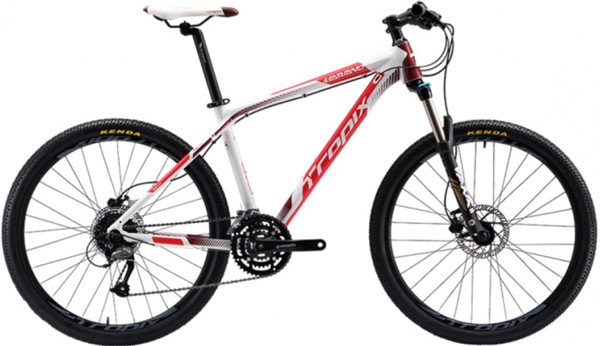 

Велосипед Tropix Mariano MTB 32 р.21 (белый/красный)