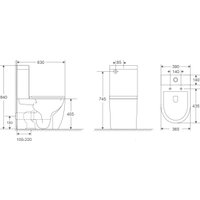 Унитаз напольный Vincea Globo VT2-14T