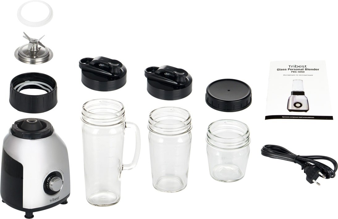 

Стационарный блендер Tribest Personal Blender Glass PBG-5050