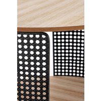 Журнальный столик Halmar Trafica (натуральный/черный)