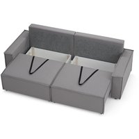 Диван Mio Tesoro Дюссельдорф 293 1.5ек-1.5ек (1174 Savanna Plus Ash)