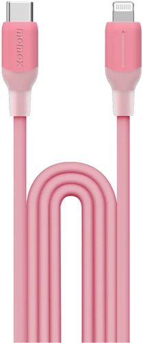 Momax DL53P 1-Link Flow LC USB Type-C - Lightning (1.2 м, розовый)