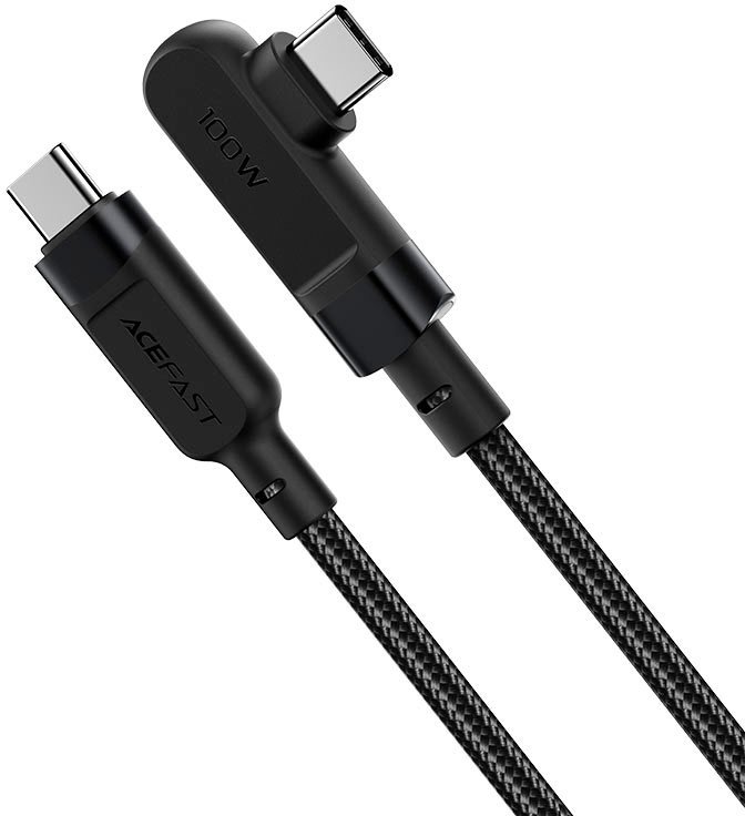 

Кабель AceFast C5-03 USB Type-C - USB Type-C (2 м, черный)