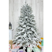 Ель Christmas Tree Ель искусственная литая заснеженная Бревера 1.8 м