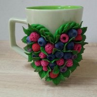 Чашка Лавка Чудес Ягодное сердце