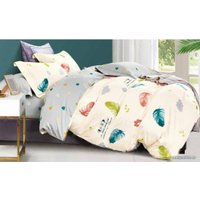 1.5-спальный комплект постельного белья Cleo Сатин 1.5 SK-15/0041