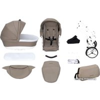 Универсальная коляска BEBETTO Magnum (3 в 1, 148, белая рама)