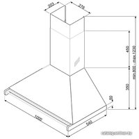 Кухонная вытяжка Smeg KD100HNE