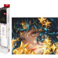 Алмазная мозаика  Феникс+ Девушка со звездами 68645