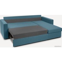 Угловой диван Divan Порту Textile Ocean 209234 (голубой)